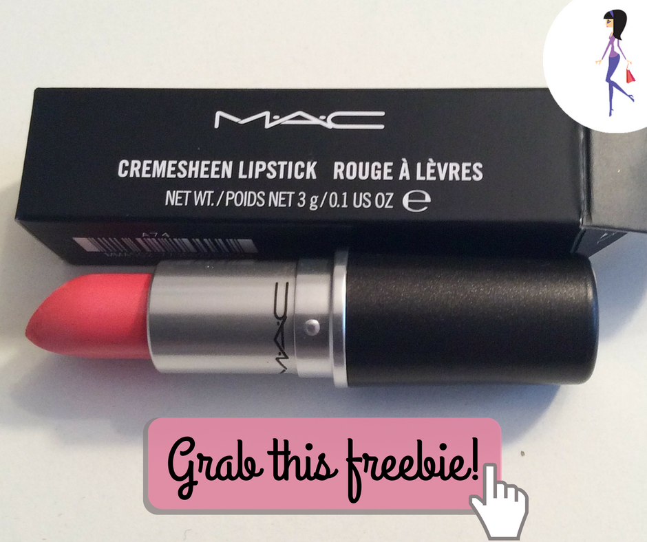 when to get in line for mac free lipstick